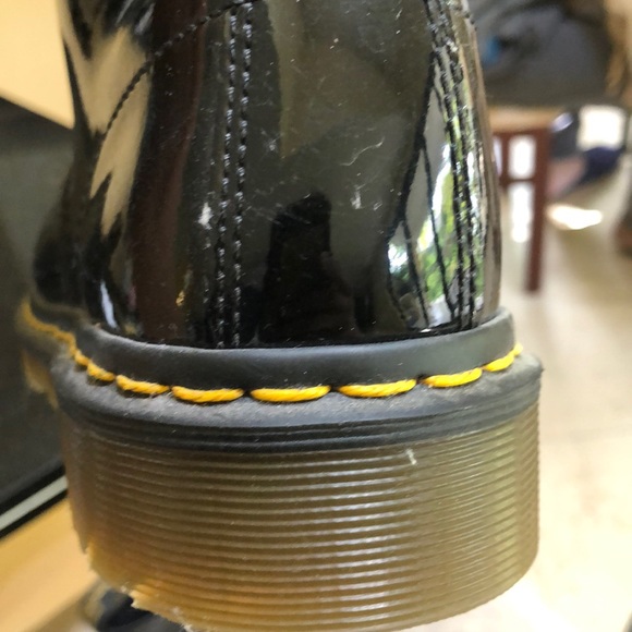 Dr Martens boots Airware black gloss - Picture 6 of 7